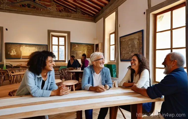 크리에이티브 허브와 커뮤니티의 참여 유도 - **Prompt 1: Lisbon Creative Hub - Innovation and Collaboration**
    "A bright, modern, and spacious...