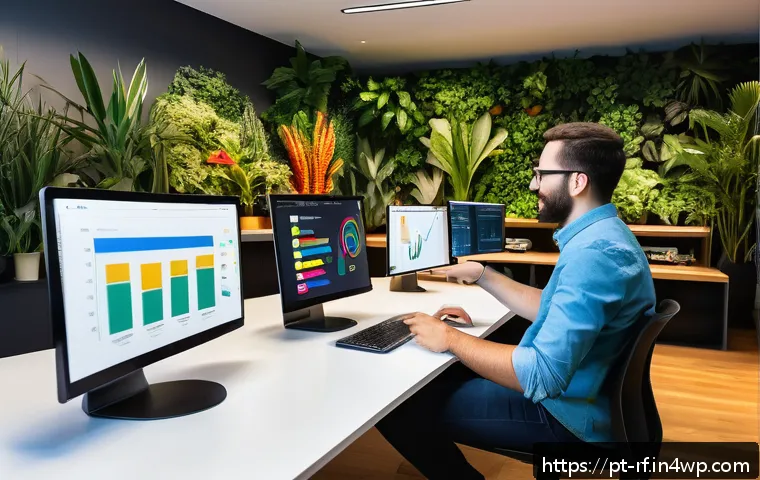 크리에이티브 허브의 데이터 기반 의사결정 - A modern creative workspace in São Paulo, Brazil, showing a diverse team of marketing professionals ...